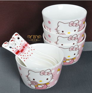 超級(jí)可愛韓式日式碗勺套裝 提升日常用餐體驗(yàn)的日用小百貨